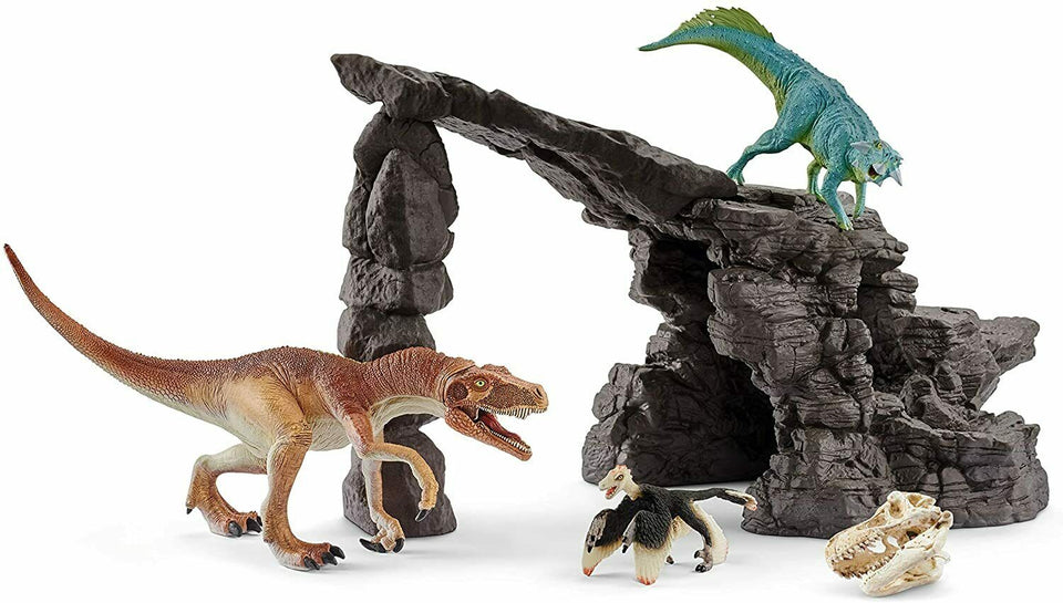 Dinosaurs with Cave