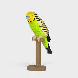 Jekca Green Budgie Brick Construction Set Kit