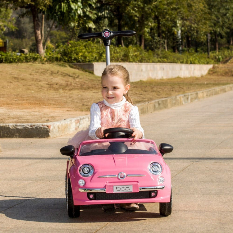 Fiat Push Car - Pink