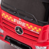 Mercedes Benz Antos Foot to Floor Fire Truck Ride On