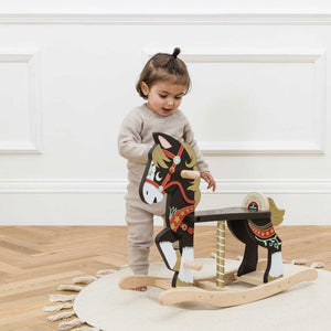 Classic Wooden Rocking Horse