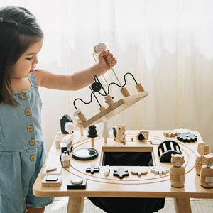 Awesome Wooden Activity Table